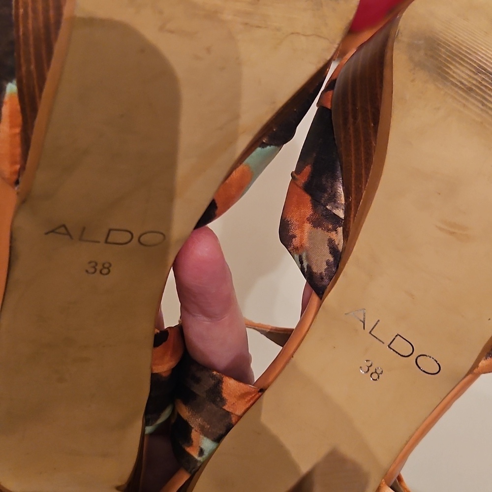 Aldo Women's Colorful Strappy Sandals - Picture 4 of 4
